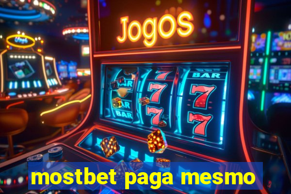 mostbet paga mesmo